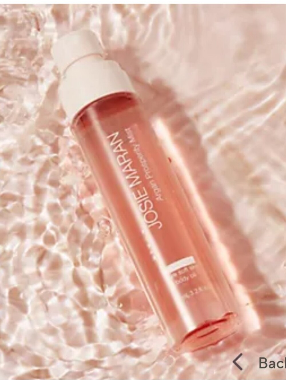 JOSIE MARAN Pink Hydrating Body Oil Mist